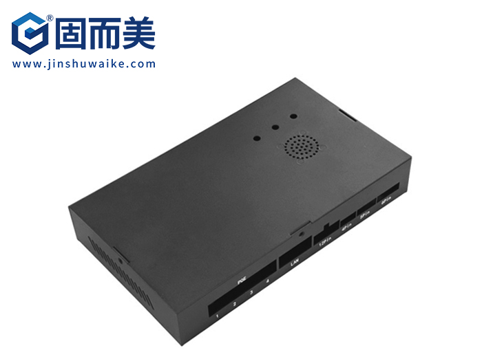 電源控制盒外殼|鈑金數(shù)傳模塊外殼|電子設(shè)備外殼|固而美鈑金鋁合金外殼定制加工|
