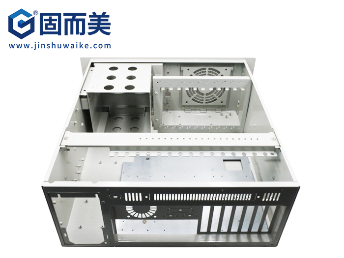 2u/4u工控機箱外殼|鈑金機箱|鐵機箱|工業(yè)控制箱外殼|固而美金屬外殼定制鈑金銑鋁加工