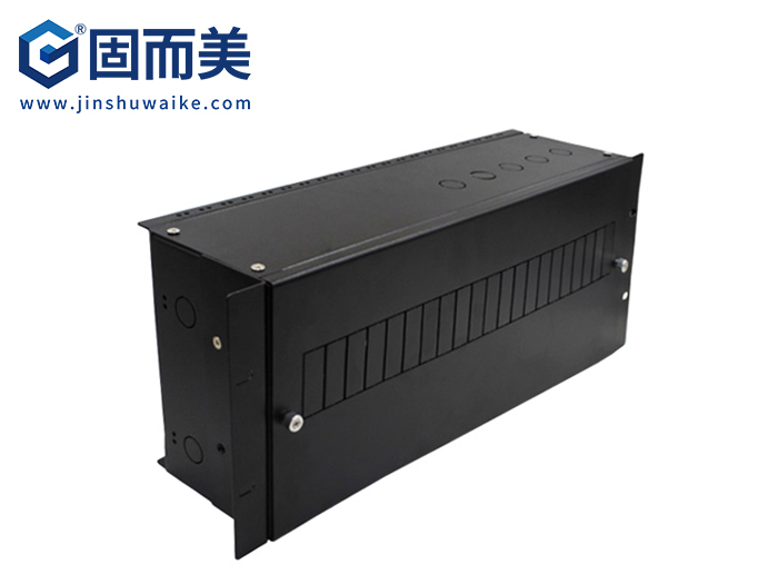 4U機(jī)柜配電單元箱外殼機(jī)架式列頭柜外殼單聯(lián)配電箱